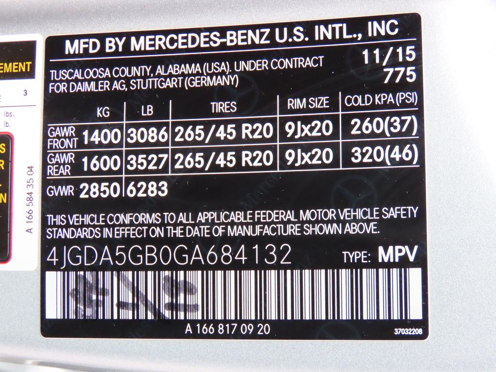 2016 Mercedes-Benz GLE GLE 400