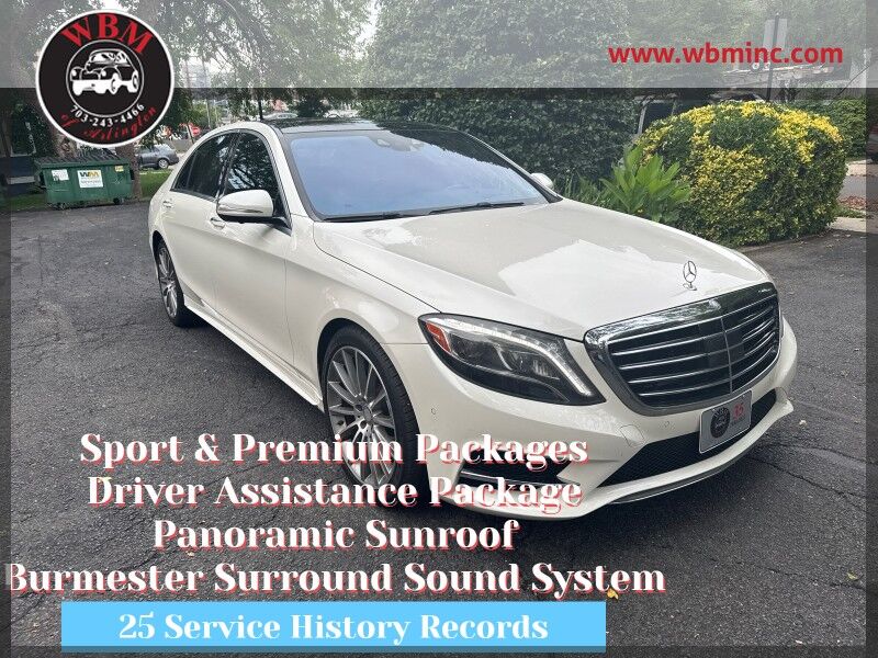 2016 Mercedes-Benz S 550 S 550 Sedan 2016 Mercedes-Benz S 550 S 550 Sedan