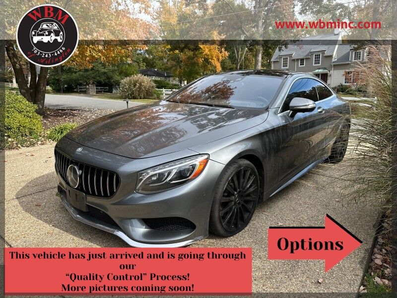 2016 Mercedes-Benz S-Class S 550 4MATIC 2016 Mercedes-Benz S-Class S 550 4MATIC