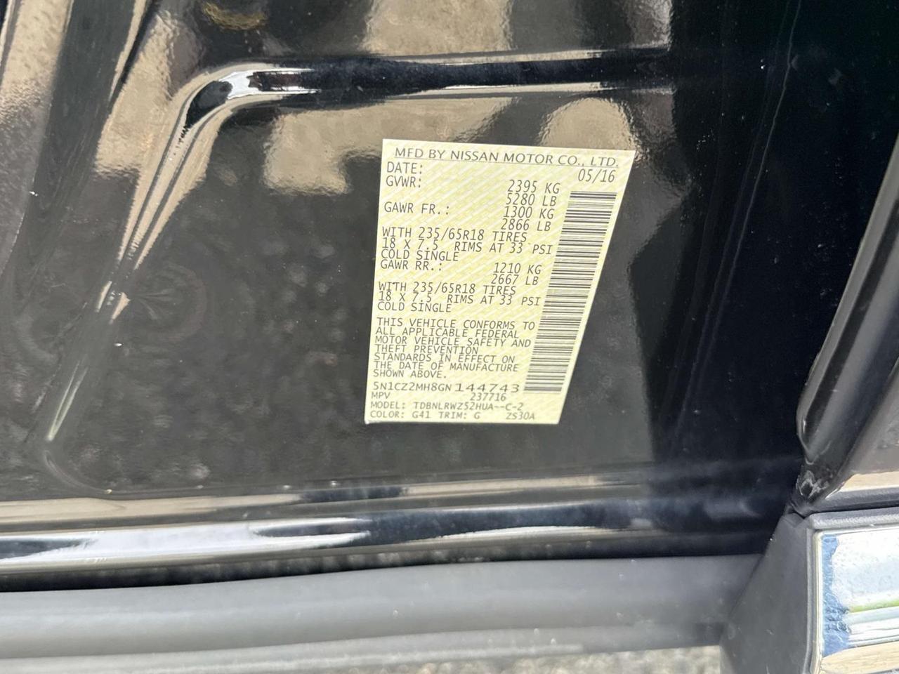 2016 Nissan Murano Hybrid SL Woodbridge VA