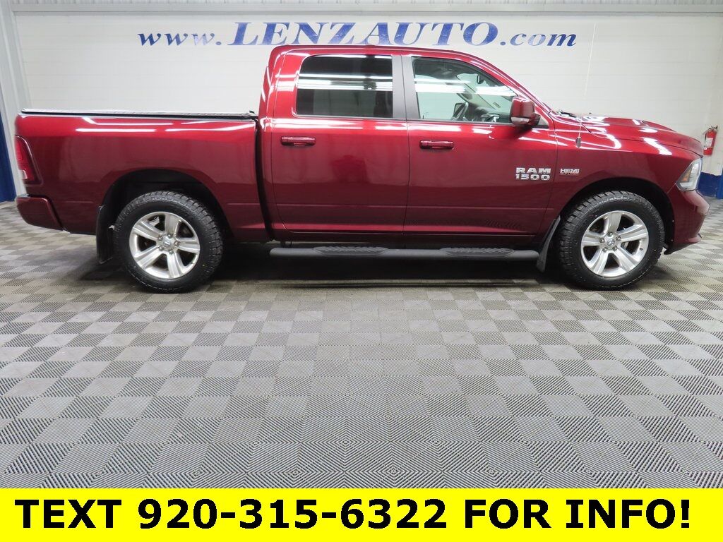 2016 Ram 1500 4x4 Crew Cab Sport Fond du Lac WI 2016 Ram 1500 4x4 Crew Cab Sport Fond du Lac WI