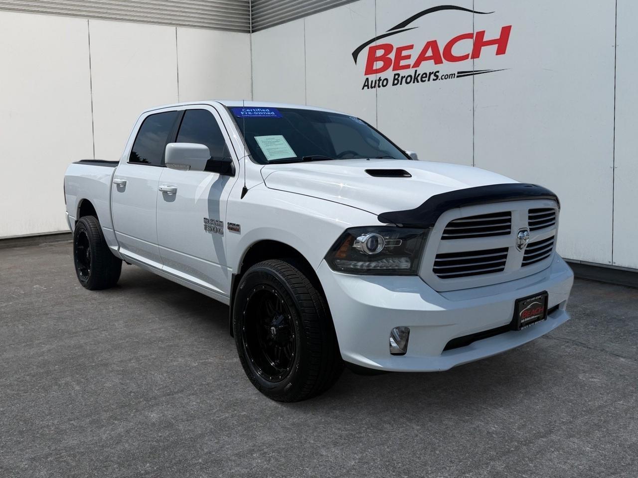 2016 Ram 1500 Sport, HEATED/VENTILATED SEATS, SUNROOF, TONNEAU COVER, ALPINE SPEAKERS, BED LINER, TOW PACKAGE, BACKUP CAMERA, POWER MIRRORS, BLUETOOTH, LOW MILES! Norfolk VA 2016 Ram 1500 Sport, HEATED/VENTILATED SEATS, SUNROOF, TONNEAU COVER, ALPINE SPEAKERS, BED LINER, TOW PACKAGE, BACKUP CAMERA, POWER MIRRORS, BLUETOOTH, LOW MILES! Norfolk VA