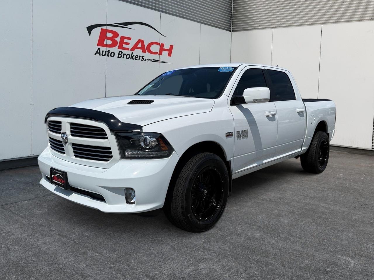 2016 Ram 1500 Sport, HEATED/VENTILATED SEATS, SUNROOF, TONNEAU COVER, ALPINE SPEAKERS, BED LINER, TOW PACKAGE, BACKUP CAMERA, POWER MIRRORS, BLUETOOTH, LOW MILES! Norfolk VA 2016 Ram 1500 Sport, HEATED/VENTILATED SEATS, SUNROOF, TONNEAU COVER, ALPINE SPEAKERS, BED LINER, TOW PACKAGE, BACKUP CAMERA, POWER MIRRORS, BLUETOOTH, LOW MILES! Norfolk VA