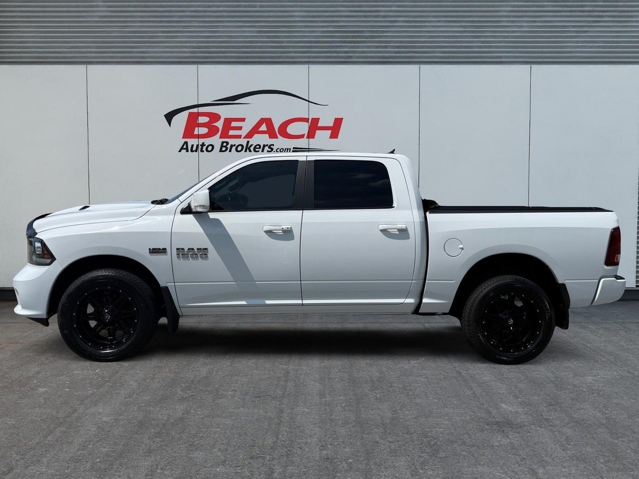 2016 Ram 1500 Sport, HEATED/VENTILATED SEATS, SUNROOF, TONNEAU COVER, ALPINE SPEAKERS, BED LINER, TOW PACKAGE, BACKUP CAMERA, POWER MIRRORS, BLUETOOTH, LOW MILES! Norfolk VA 2016 Ram 1500 Sport, HEATED/VENTILATED SEATS, SUNROOF, TONNEAU COVER, ALPINE SPEAKERS, BED LINER, TOW PACKAGE, BACKUP CAMERA, POWER MIRRORS, BLUETOOTH, LOW MILES! Norfolk VA