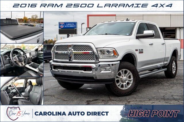 2016 Ram 2500 Laramie 4X4 / 6.4L V8 / Cooled Seats / 5th Wheel! High Point NC 2016 Ram 2500 Laramie 4X4 / 6.4L V8 / Cooled Seats / 5th Wheel! High Point NC