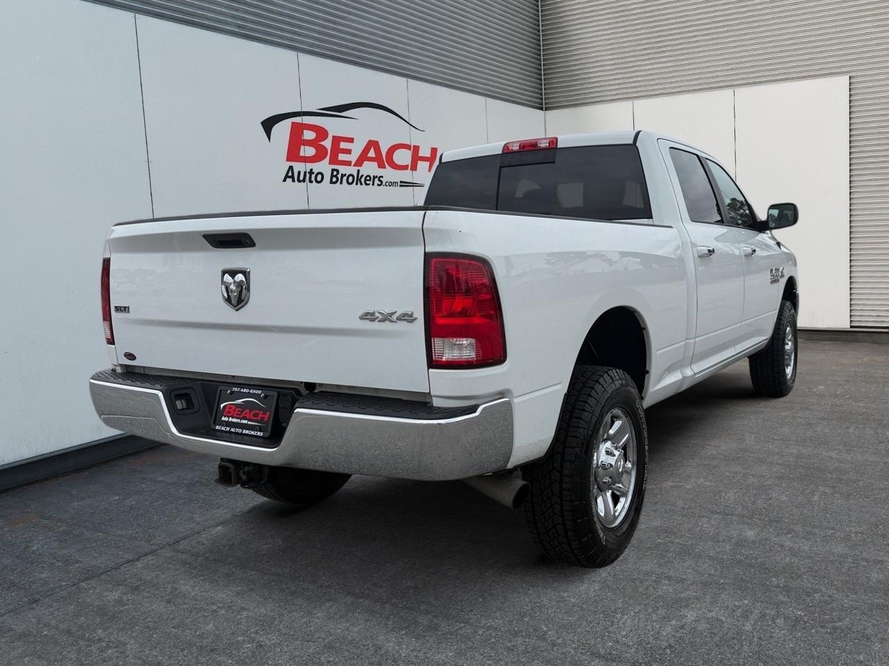 2016 Ram 2500 SLT, BLUETOOTH, POWER/HEATED MIRRORS, POWER SLIDING REAR WINDOW, TOW PACKAGE, BACKUP CAMERA, BED LINER, MANUAL FOLDING MIRRORS, CRUISE CONTROL, TOW HOOKS, BUILT TO TOW, READY TO ROLL! Norfolk VA 2016 Ram 2500 SLT, BLUETOOTH, POWER/HEATED MIRRORS, POWER SLIDING REAR WINDOW, TOW PACKAGE, BACKUP CAMERA, BED LINER, MANUAL FOLDING MIRRORS, CRUISE CONTROL, TOW HOOKS, BUILT TO TOW, READY TO ROLL! Norfolk VA