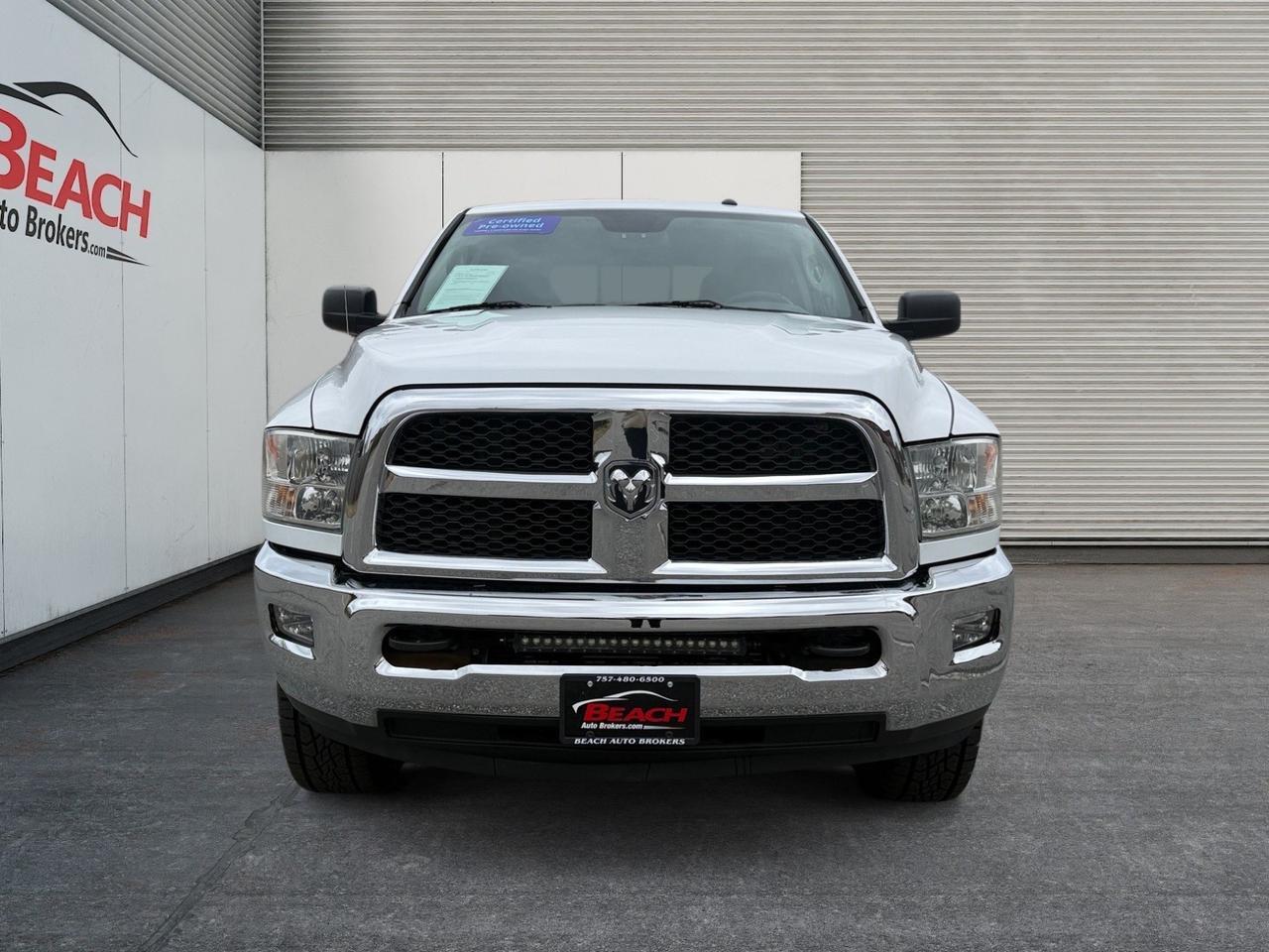 2016 Ram 2500 SLT, BLUETOOTH, POWER/HEATED MIRRORS, POWER SLIDING REAR WINDOW, TOW PACKAGE, BACKUP CAMERA, BED LINER, MANUAL FOLDING MIRRORS, CRUISE CONTROL, TOW HOOKS, BUILT TO TOW, READY TO ROLL! Norfolk VA 2016 Ram 2500 SLT, BLUETOOTH, POWER/HEATED MIRRORS, POWER SLIDING REAR WINDOW, TOW PACKAGE, BACKUP CAMERA, BED LINER, MANUAL FOLDING MIRRORS, CRUISE CONTROL, TOW HOOKS, BUILT TO TOW, READY TO ROLL! Norfolk VA