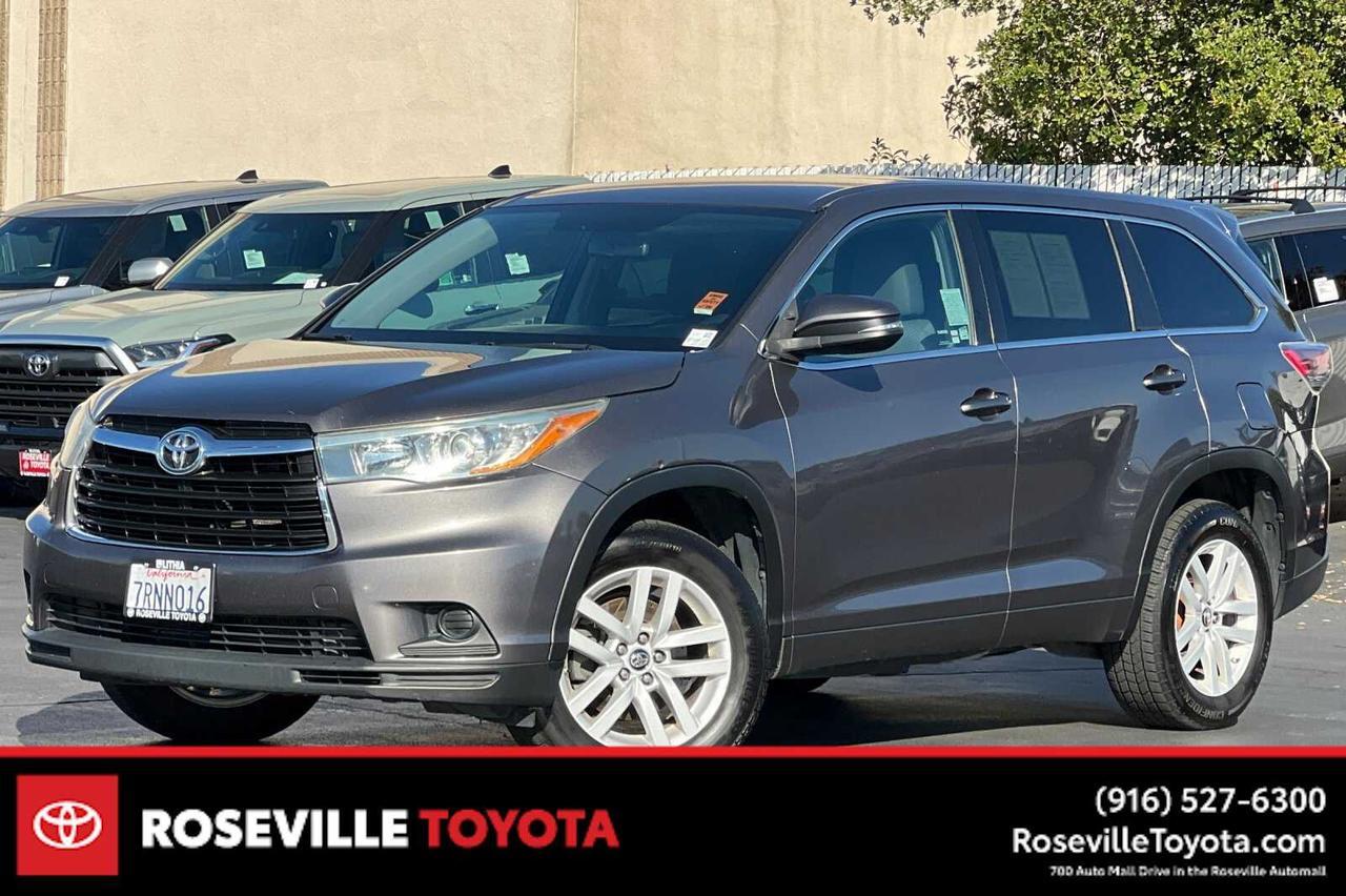2016 Toyota Highlander LE Roseville CA
