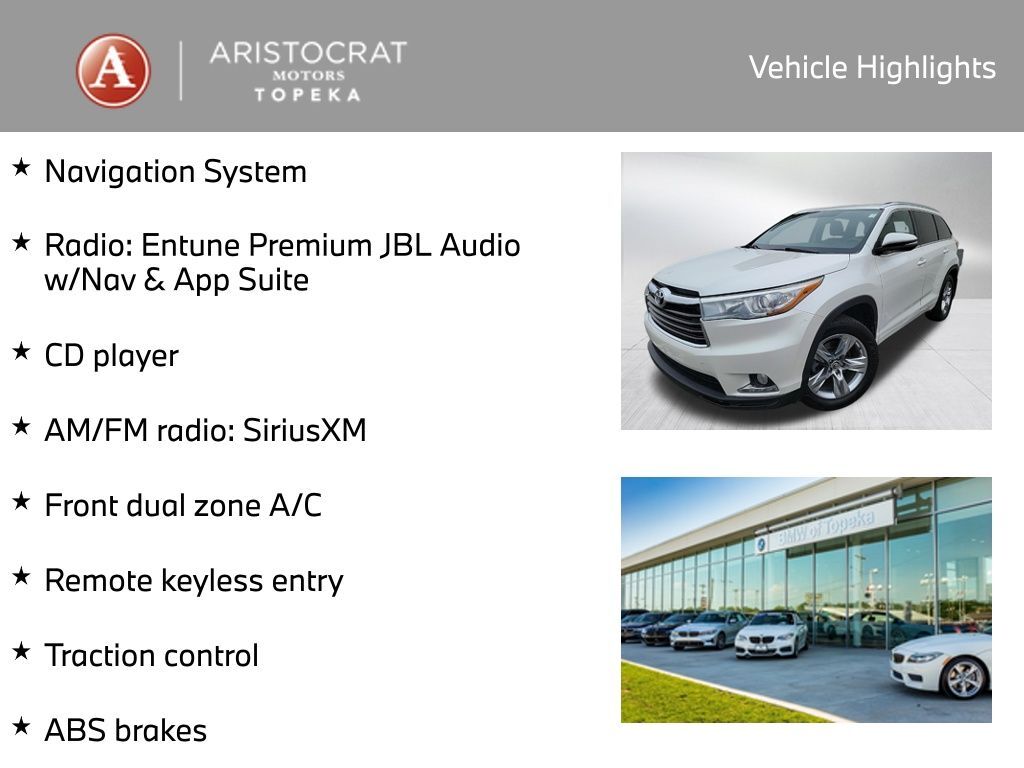 2016 Toyota Highlander Limited San Clemente CA