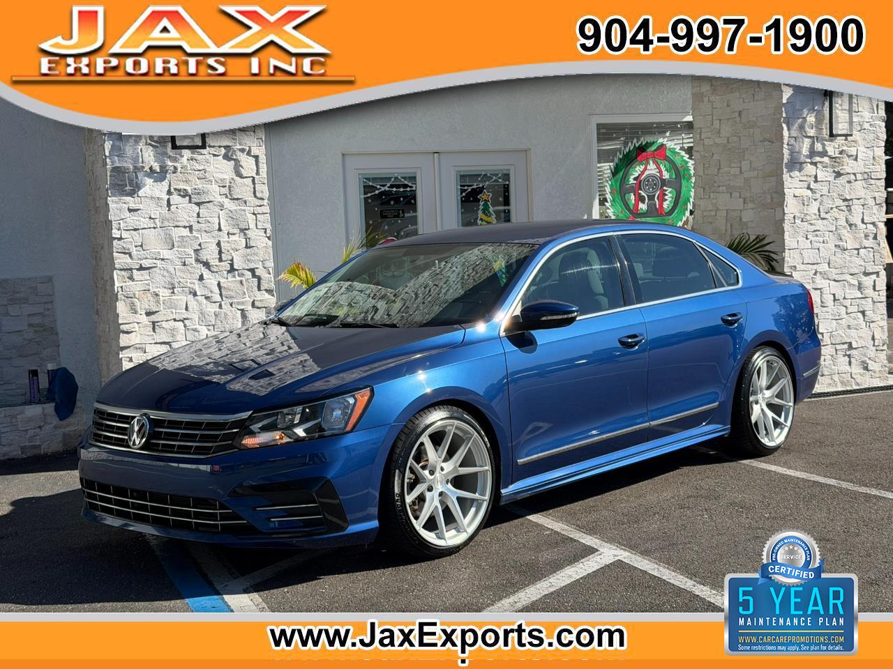 2016 Volkswagen Passat 4dr Sdn 1.8T Auto R-Line PZEV Jacksonville FL 2016 Volkswagen Passat 4dr Sdn 1.8T Auto R-Line PZEV Jacksonville FL