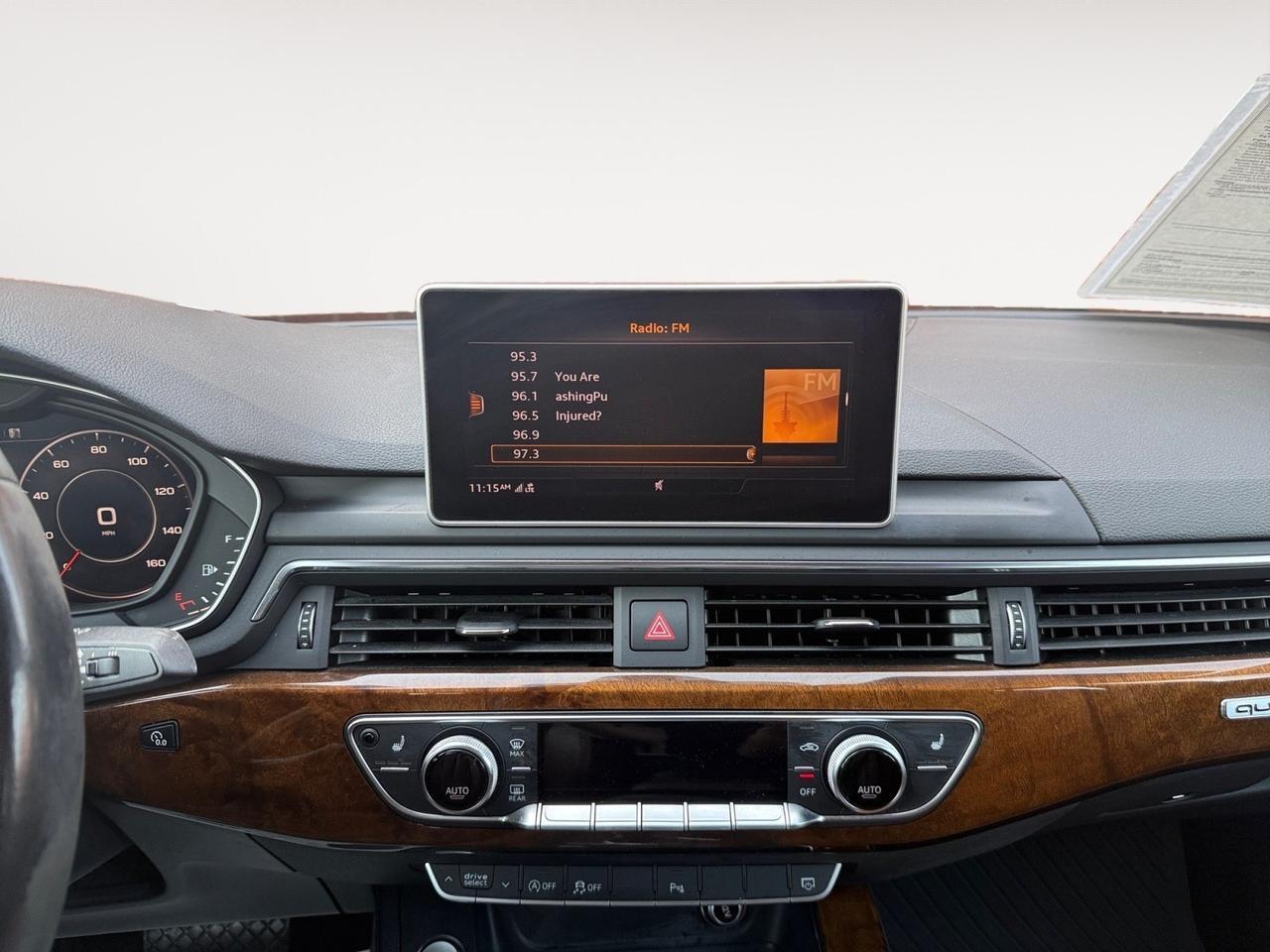 2017 Audi A4, Premium Plus, APPLE CARPLAY, ANDROID AUTO, SUNROOF, HEATED FRONT/BACK SEATS, UNIVERSAL GARAGE DOOR OPENER, POWER MIRRORS, BLUETOOTH, ONLY 1 OWNER! Norfolk VA 2017 Audi A4, Premium Plus, APPLE CARPLAY, ANDROID AUTO, SUNROOF, HEATED FRONT/BACK SEATS, UNIVERSAL GARAGE DOOR OPENER, POWER MIRRORS, BLUETOOTH, ONLY 1 OWNER! Norfolk VA