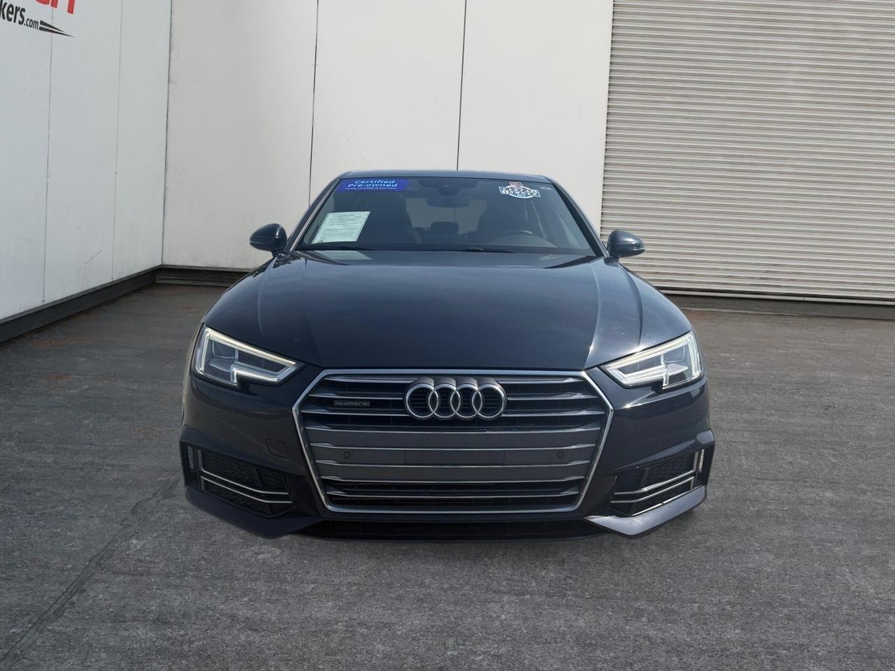 2017 Audi A4, Premium Plus, APPLE CARPLAY, ANDROID AUTO, SUNROOF, HEATED FRONT/BACK SEATS, UNIVERSAL GARAGE DOOR OPENER, POWER MIRRORS, BLUETOOTH, ONLY 1 OWNER! Norfolk VA 2017 Audi A4, Premium Plus, APPLE CARPLAY, ANDROID AUTO, SUNROOF, HEATED FRONT/BACK SEATS, UNIVERSAL GARAGE DOOR OPENER, POWER MIRRORS, BLUETOOTH, ONLY 1 OWNER! Norfolk VA