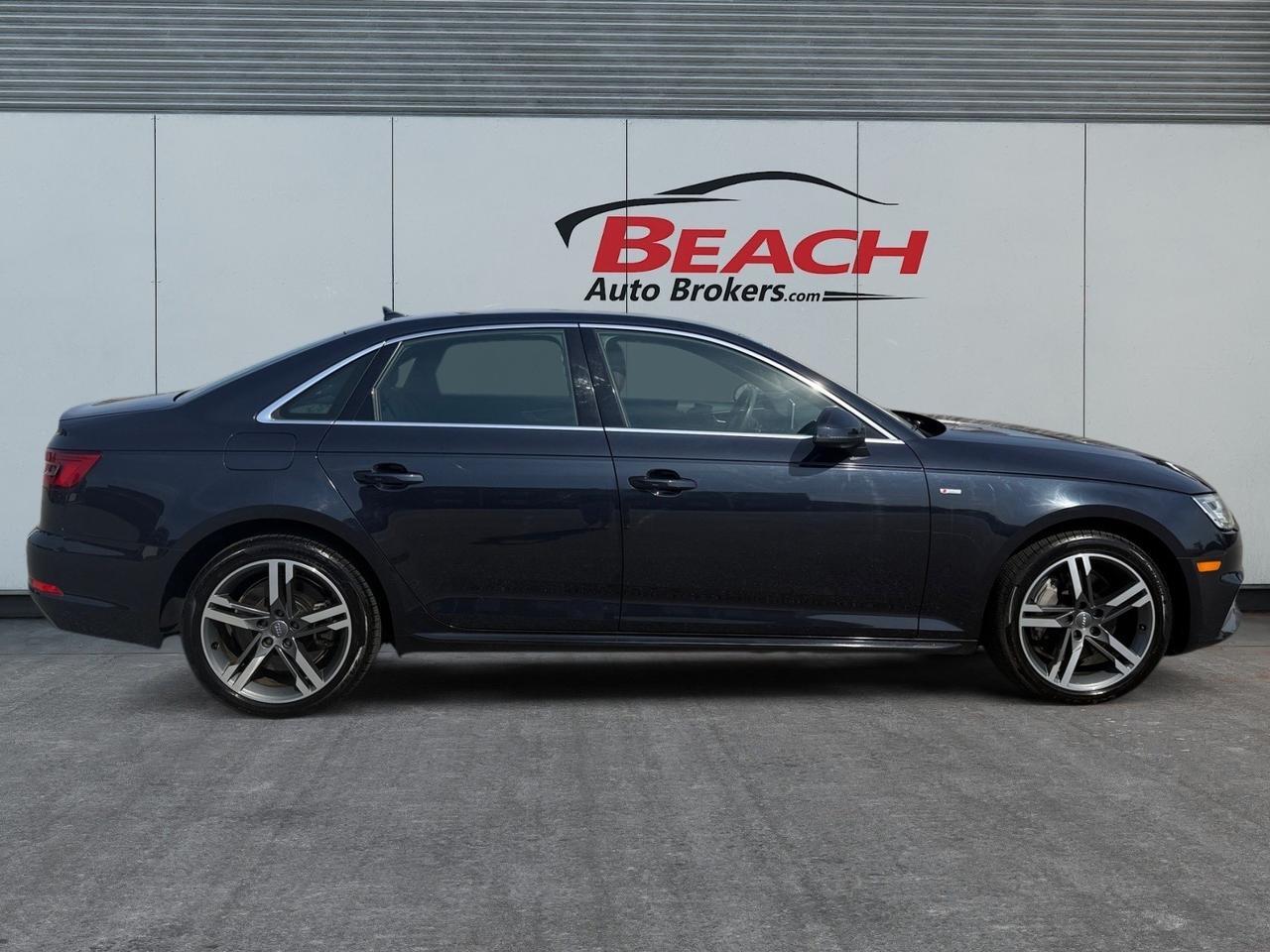 2017 Audi A4, Premium Plus, APPLE CARPLAY, ANDROID AUTO, SUNROOF, HEATED FRONT/BACK SEATS, UNIVERSAL GARAGE DOOR OPENER, POWER MIRRORS, BLUETOOTH, ONLY 1 OWNER! Norfolk VA 2017 Audi A4, Premium Plus, APPLE CARPLAY, ANDROID AUTO, SUNROOF, HEATED FRONT/BACK SEATS, UNIVERSAL GARAGE DOOR OPENER, POWER MIRRORS, BLUETOOTH, ONLY 1 OWNER! Norfolk VA