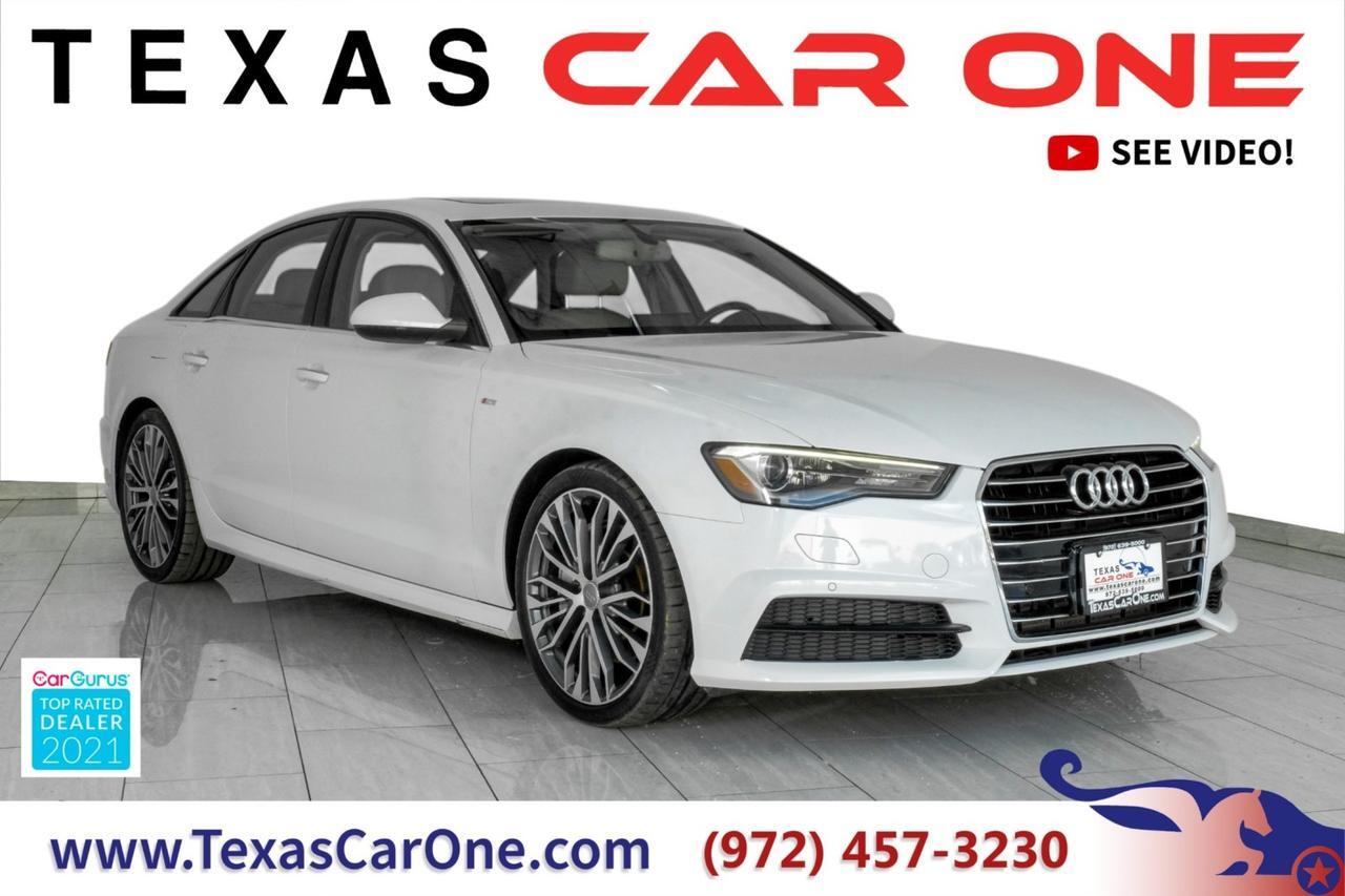2017 Audi A6 2.0T PREMIUM PLUS BLIND SPOT ASSIST NAVIGATION SUNROOF LEATHER H Carrollton TX 2017 Audi A6 2.0T PREMIUM PLUS BLIND SPOT ASSIST NAVIGATION SUNROOF LEATHER H Carrollton TX