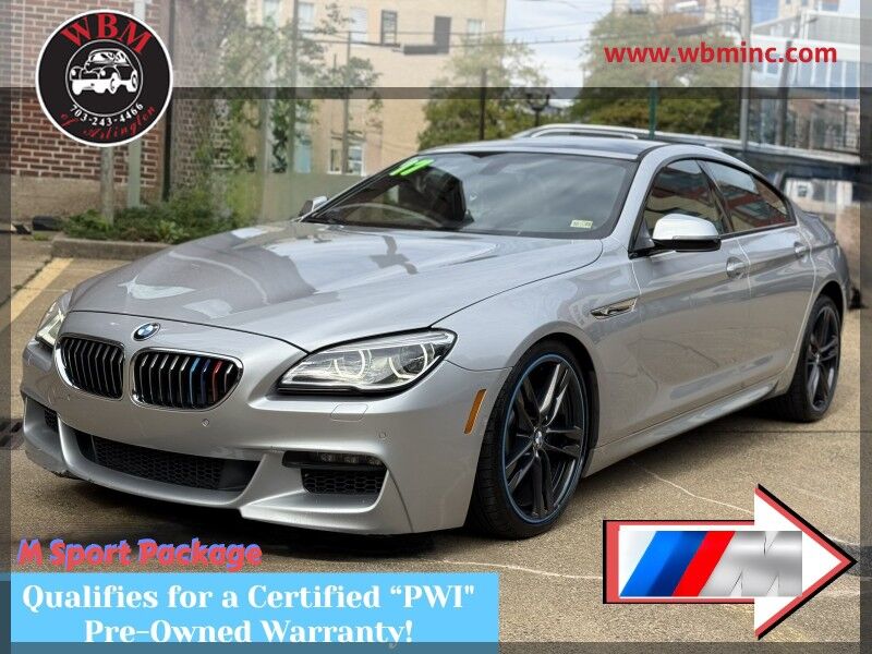 2017 BMW 6 Series 640i Gran Coupe RWD 2017 BMW 6 Series 640i Gran Coupe RWD