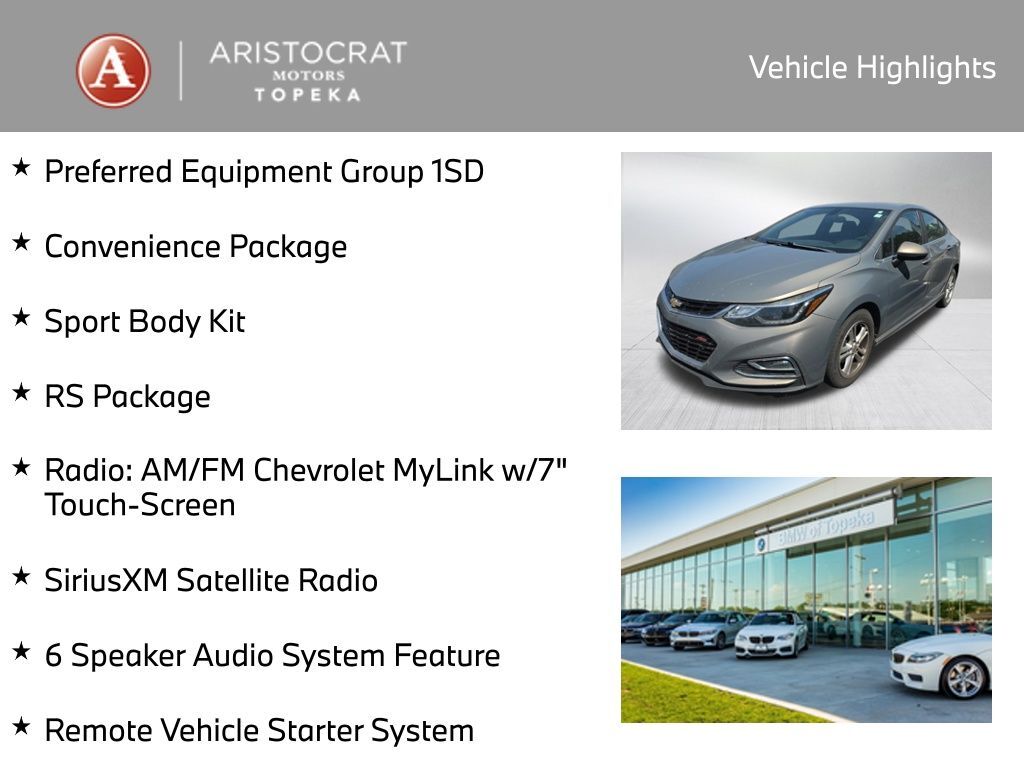2017 Chevrolet Cruze LT