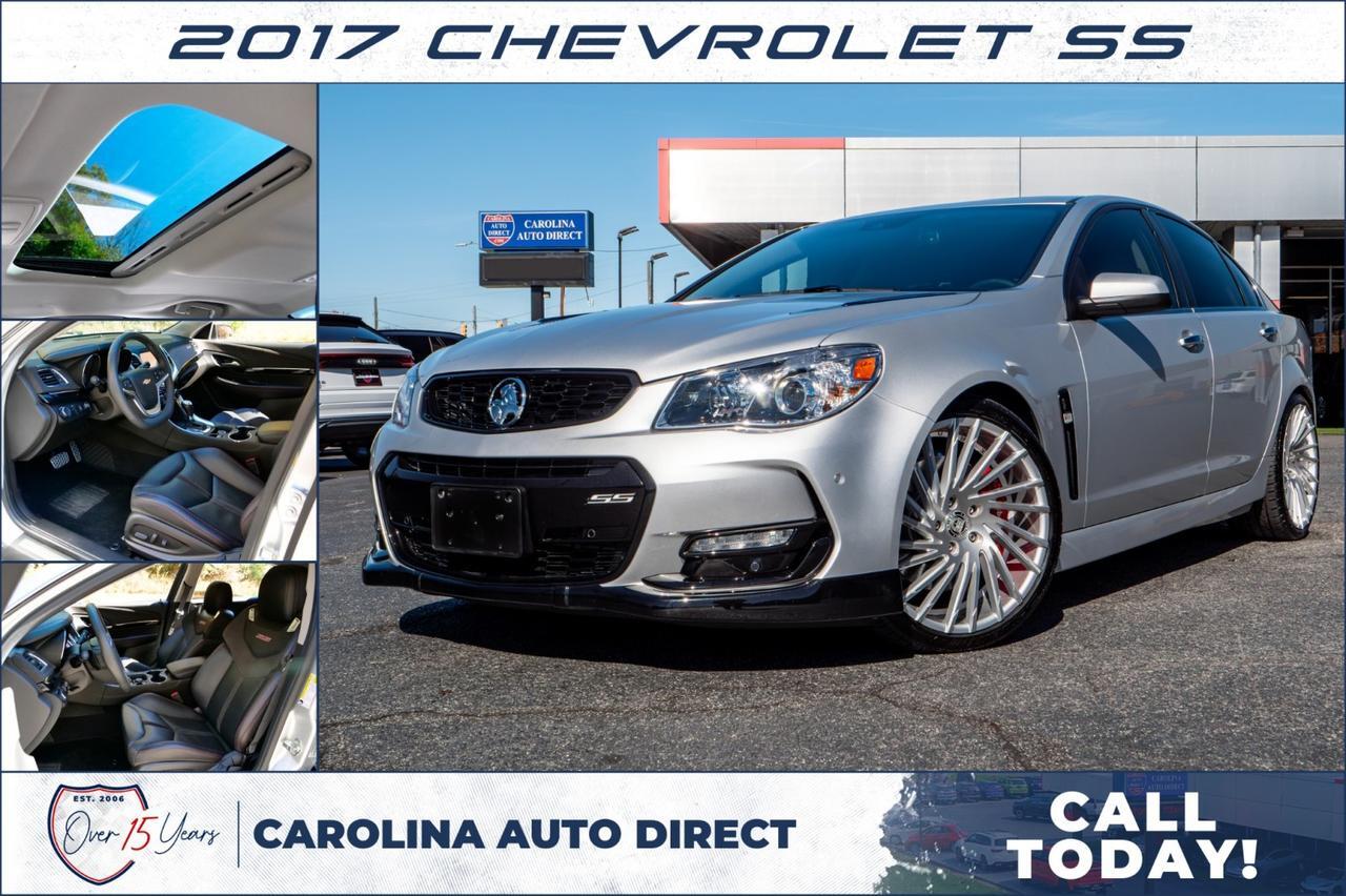 2017 Chevrolet SS / 6.2L V8 / Cooled Seats / Sunroof / Lexani Wheels! 2017 Chevrolet SS / 6.2L V8 / Cooled Seats / Sunroof / Lexani Wheels!
