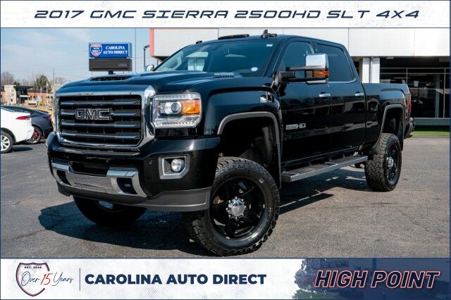2017 GMC Sierra 2500HD SLT 4X4 / Duramax Diesel / Heated Seats! High Point NC 2017 GMC Sierra 2500HD SLT 4X4 / Duramax Diesel / Heated Seats! High Point NC