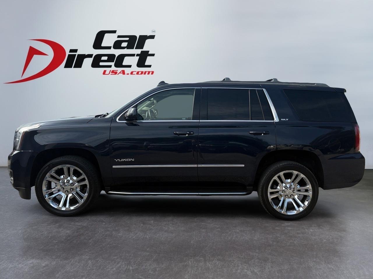 2017 GMC Yukon SLT, SUNROOF, POWER LIFTGATE, RUNNING BOARDS, POWER 3RD ROW SEATING, BLIND SPOT ALERT, LANE KEEP ASSIST, HEATED & COOLING SEATS, HEATED STEERING WHEEL, APPLE CARPLAY/ANDROID AUTO, HEATED 2ND ROW SEATS, CAPTAINS CHAIRS, YUKON TAKE THIS HOME TODAY! Virginia Beach VA 2017 GMC Yukon SLT, SUNROOF, POWER LIFTGATE, RUNNING BOARDS, POWER 3RD ROW SEATING, BLIND SPOT ALERT, LANE KEEP ASSIST, HEATED & COOLING SEATS, HEATED STEERING WHEEL, APPLE CARPLAY/ANDROID AUTO, HEATED 2ND ROW SEATS, CAPTAINS CHAIRS, YUKON TAKE THIS HOME TODAY! Virginia Beach VA