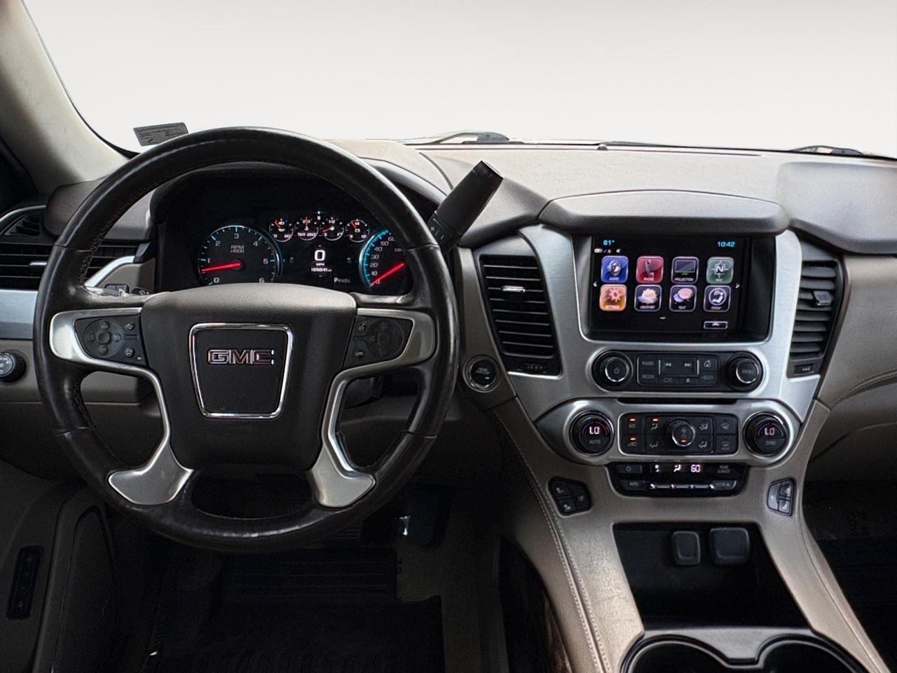 2017 GMC Yukon SLT, SUNROOF, POWER LIFTGATE, RUNNING BOARDS, POWER 3RD ROW SEATING, BLIND SPOT ALERT, LANE KEEP ASSIST, HEATED & COOLING SEATS, HEATED STEERING WHEEL, APPLE CARPLAY/ANDROID AUTO, HEATED 2ND ROW SEATS, CAPTAINS CHAIRS, YUKON TAKE THIS HOME TODAY! Virginia Beach VA 2017 GMC Yukon SLT, SUNROOF, POWER LIFTGATE, RUNNING BOARDS, POWER 3RD ROW SEATING, BLIND SPOT ALERT, LANE KEEP ASSIST, HEATED & COOLING SEATS, HEATED STEERING WHEEL, APPLE CARPLAY/ANDROID AUTO, HEATED 2ND ROW SEATS, CAPTAINS CHAIRS, YUKON TAKE THIS HOME TODAY! Virginia Beach VA