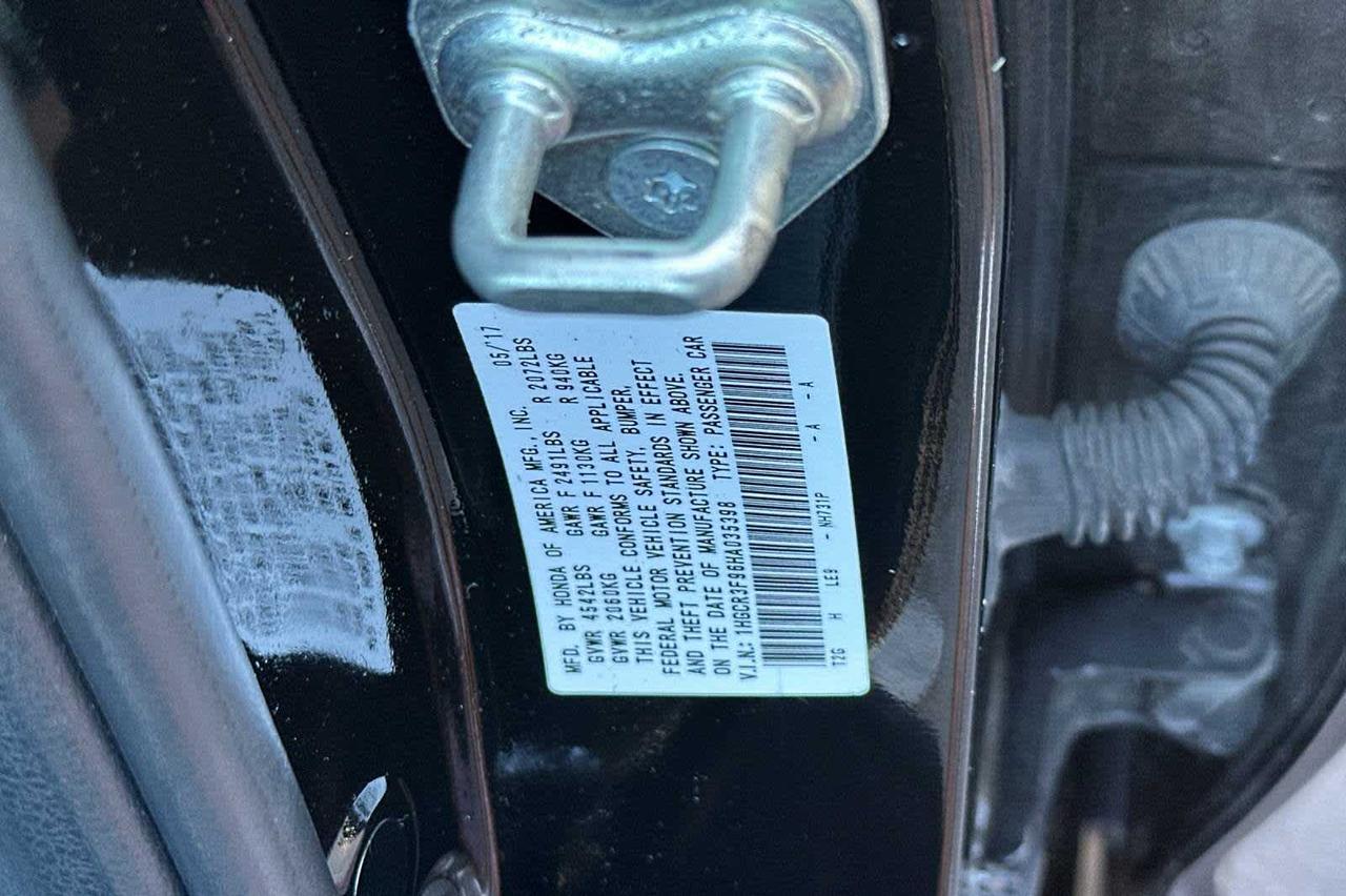 2017 Honda Accord Touring Roseville CA