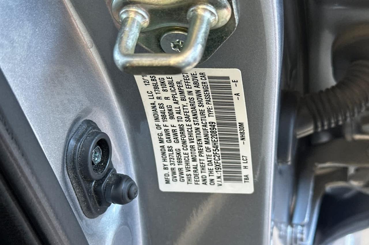 2017 Honda Civic LX Roseville CA