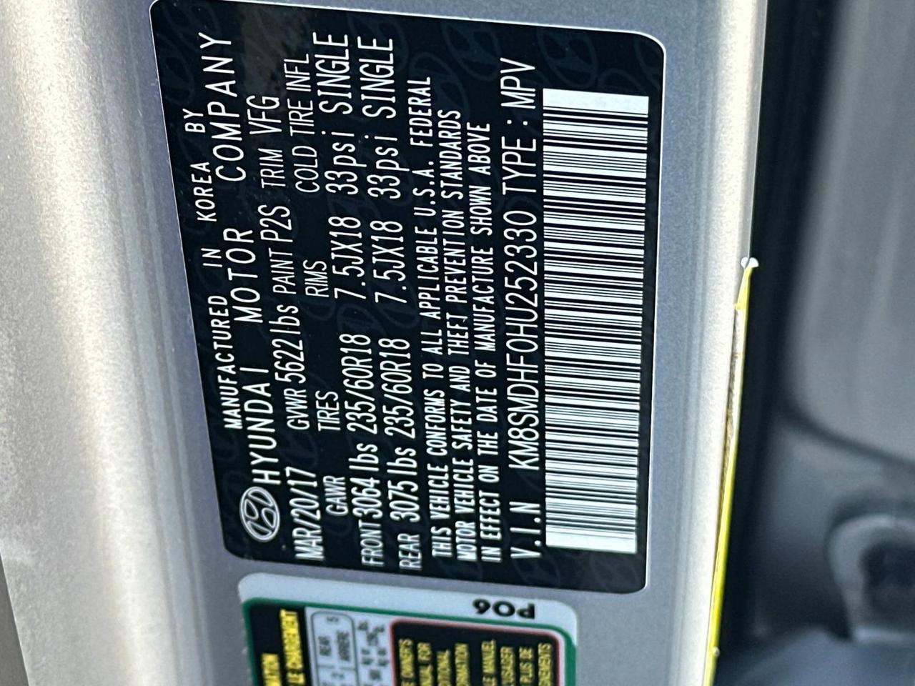 2017 Hyundai Santa Fe SE Woodbridge VA