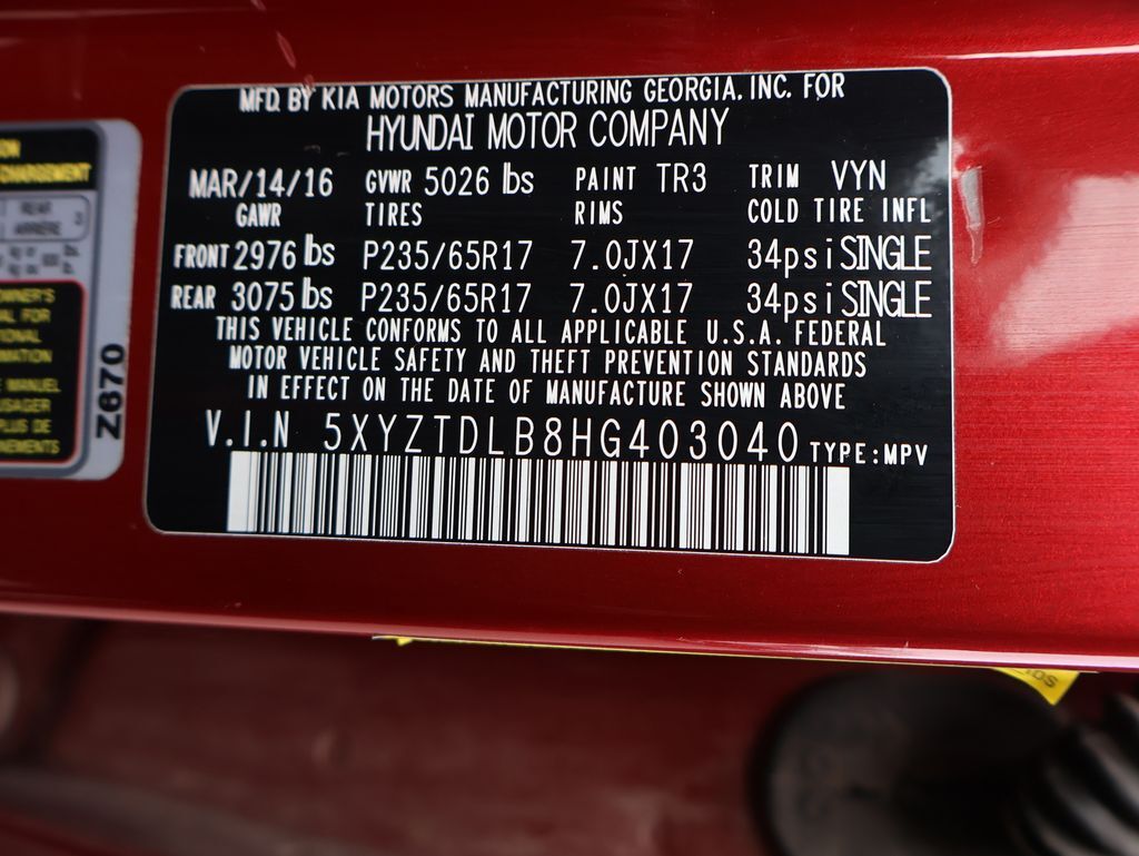 2017 Hyundai Santa Fe Sport 2.4 Base