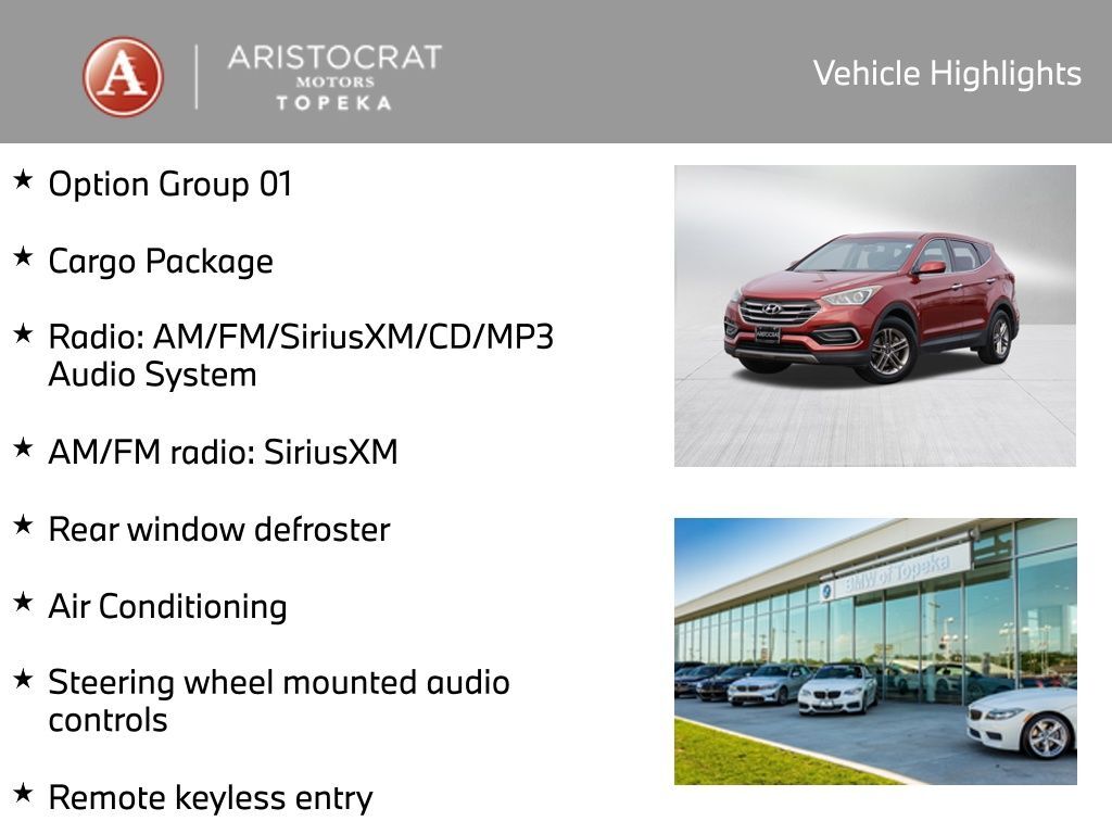 2017 Hyundai Santa Fe Sport 2.4 Base