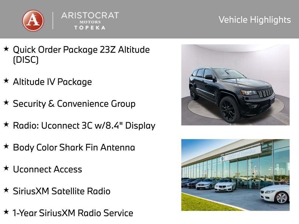 2017 Jeep Grand Cherokee Altitude