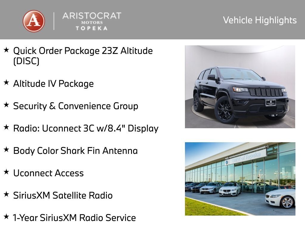 2017 Jeep Grand Cherokee Altitude San Clemente CA