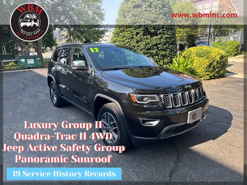 2017 Jeep Grand Cherokee Limited AWD/4WD w/ Luxury Group II 2017 Jeep Grand Cherokee Limited AWD/4WD w/ Luxury Group II