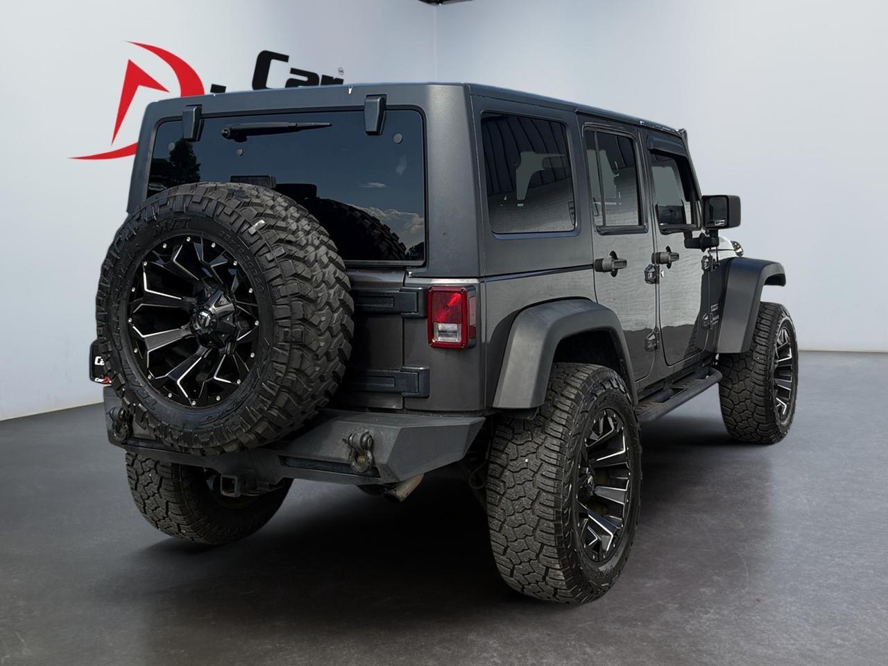 2017 Jeep Wrangler Unlimited Sport, HARD TOP, LIFT, FENDER FLARES, UCONNECT BLUETOOTH, BACKUP CAMERA, TINTED WINDOWS, RUNNING BOARDS, TOW PACKAGE, LOW MILEAGE, CLEAN CARFAX, WRANGLE YOUR RIDE! Virginia Beach VA 2017 Jeep Wrangler Unlimited Sport, HARD TOP, LIFT, FENDER FLARES, UCONNECT BLUETOOTH, BACKUP CAMERA, TINTED WINDOWS, RUNNING BOARDS, TOW PACKAGE, LOW MILEAGE, CLEAN CARFAX, WRANGLE YOUR RIDE! Virginia Beach VA