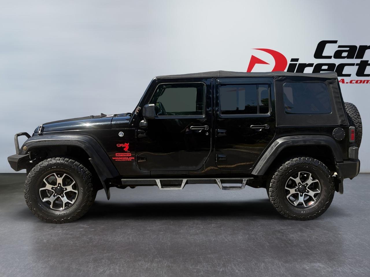 2017 Jeep Wrangler Unlimited Sport, RUNNING BOARDS, TOW PACKAGE, FENDER FLARES, POWER HEATED MIRRORS, SOFT TOP, USB AUX PORT, ONLY 51K MILES, GET THIS JEEP ON THE ROAD! Virginia Beach VA 2017 Jeep Wrangler Unlimited Sport, RUNNING BOARDS, TOW PACKAGE, FENDER FLARES, POWER HEATED MIRRORS, SOFT TOP, USB AUX PORT, ONLY 51K MILES, GET THIS JEEP ON THE ROAD! Virginia Beach VA