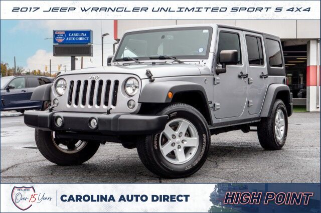 2017 Jeep Wrangler Unlimited Sport S 4X4 / Hard Top / Power Convenience Group! 2017 Jeep Wrangler Unlimited Sport S 4X4 / Hard Top / Power Convenience Group!