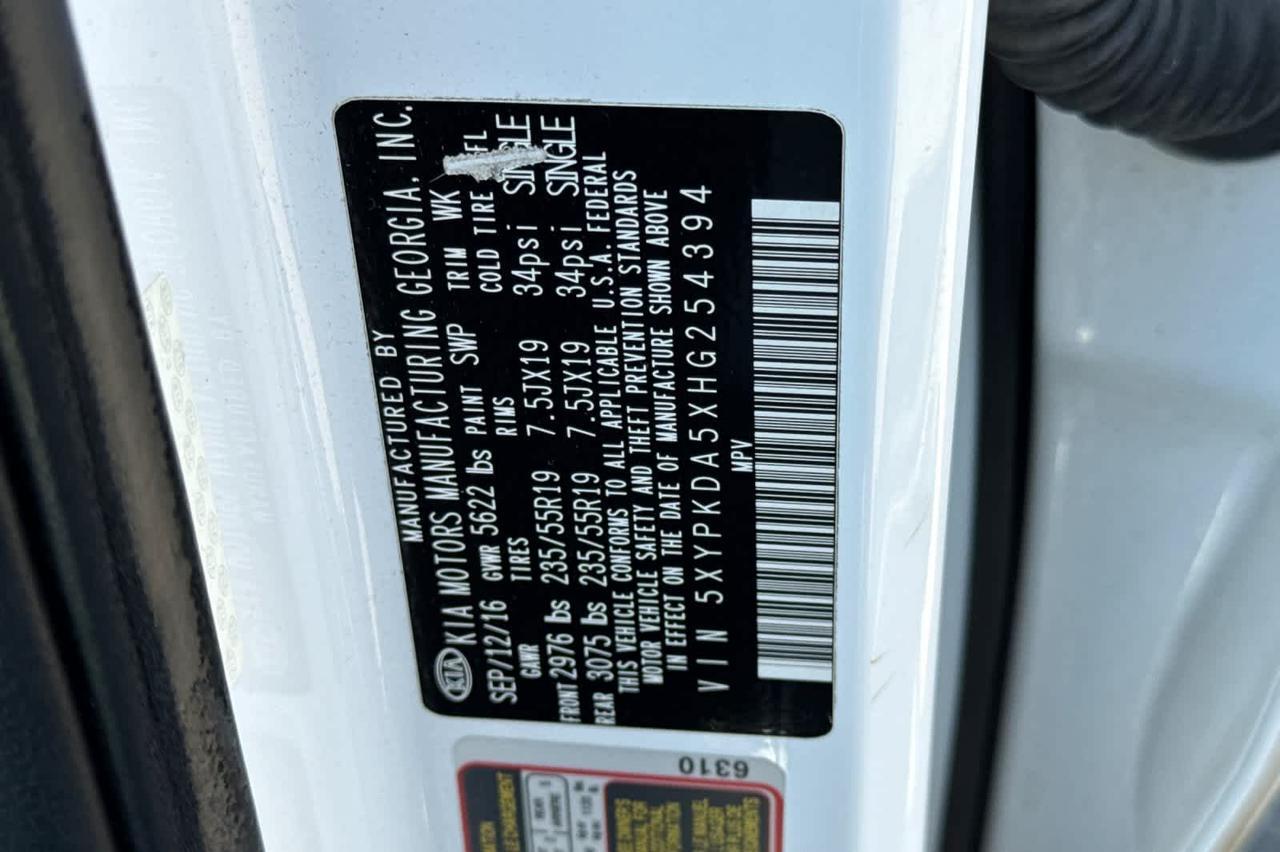 2017 Kia Sorento SXL V6 Roseville CA