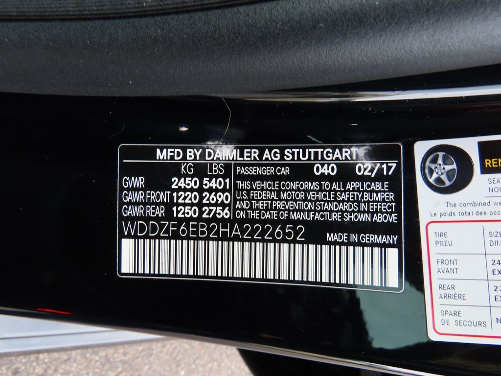 2017 Mercedes-Benz E-Class E 43 AMG&reg;