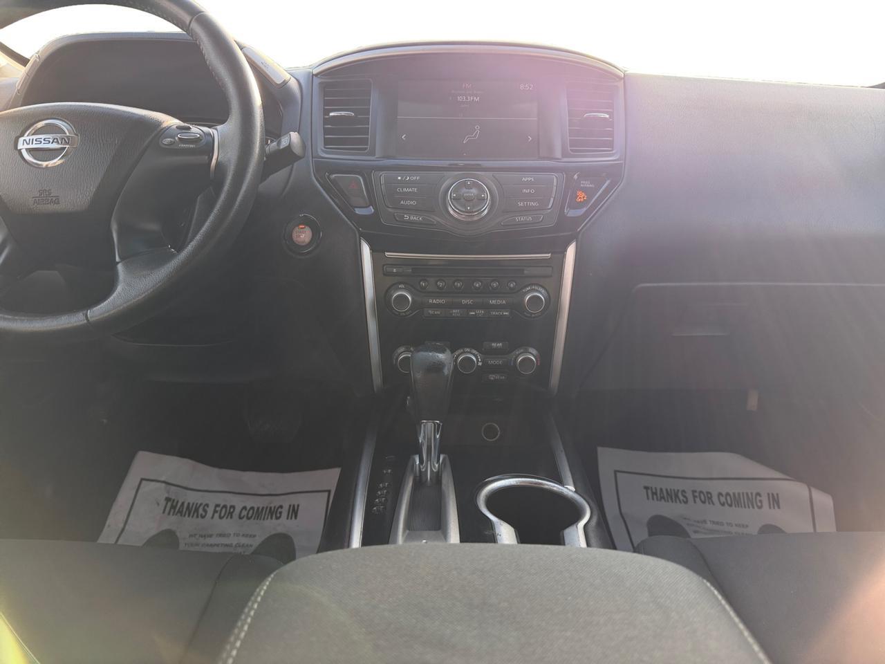 2017 NISSAN PATHFINDER S; SL; PL Kansas City MO 2017 NISSAN PATHFINDER S; SL; PL Kansas City MO