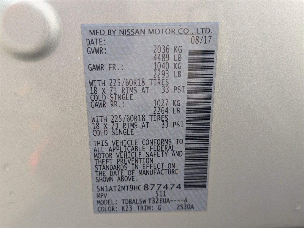 2017 Nissan Rogue SL Kennesaw GA 2017 Nissan Rogue SL Kennesaw GA