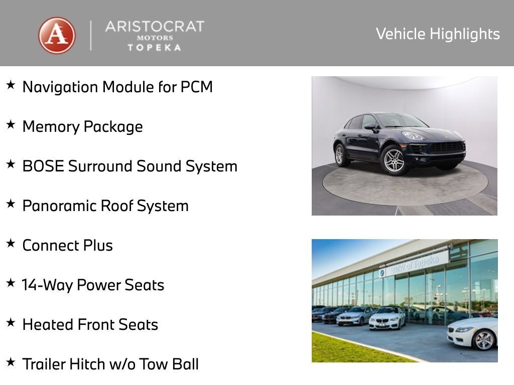 2017 Porsche Macan Base