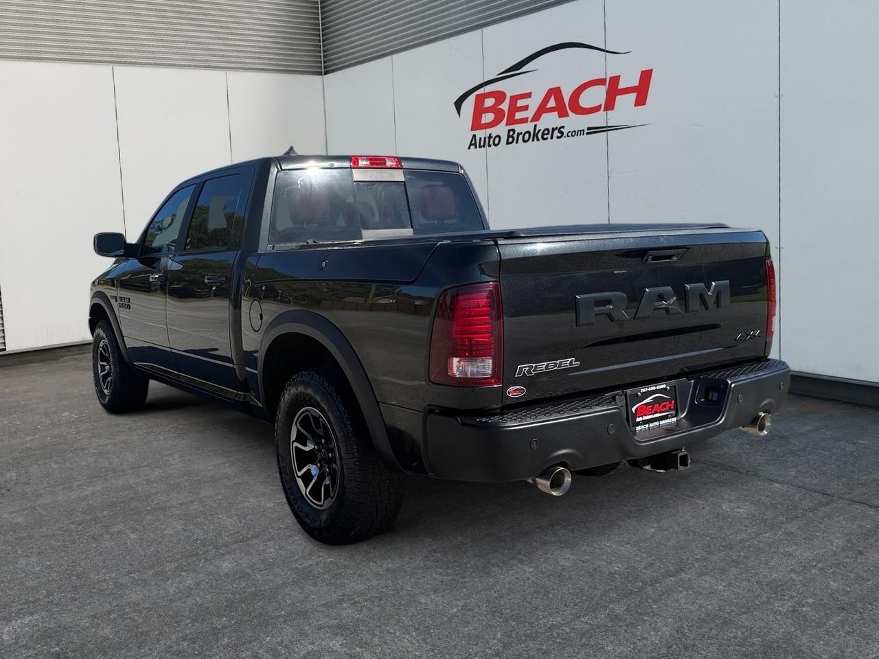 2017 Ram 1500 Rebel, RAM BOXES, TOW PACKAGE, SLIDING REAR WINDOW, BACKUP CAMERA, POWER FOLDING MIRRORS, ALL WEATHER FLOOR MATS, KEYLESS START, ONLY 1 OWNER, TRUCKS THIS CLEAN DONT LAST LONG! Norfolk VA 2017 Ram 1500 Rebel, RAM BOXES, TOW PACKAGE, SLIDING REAR WINDOW, BACKUP CAMERA, POWER FOLDING MIRRORS, ALL WEATHER FLOOR MATS, KEYLESS START, ONLY 1 OWNER, TRUCKS THIS CLEAN DONT LAST LONG! Norfolk VA