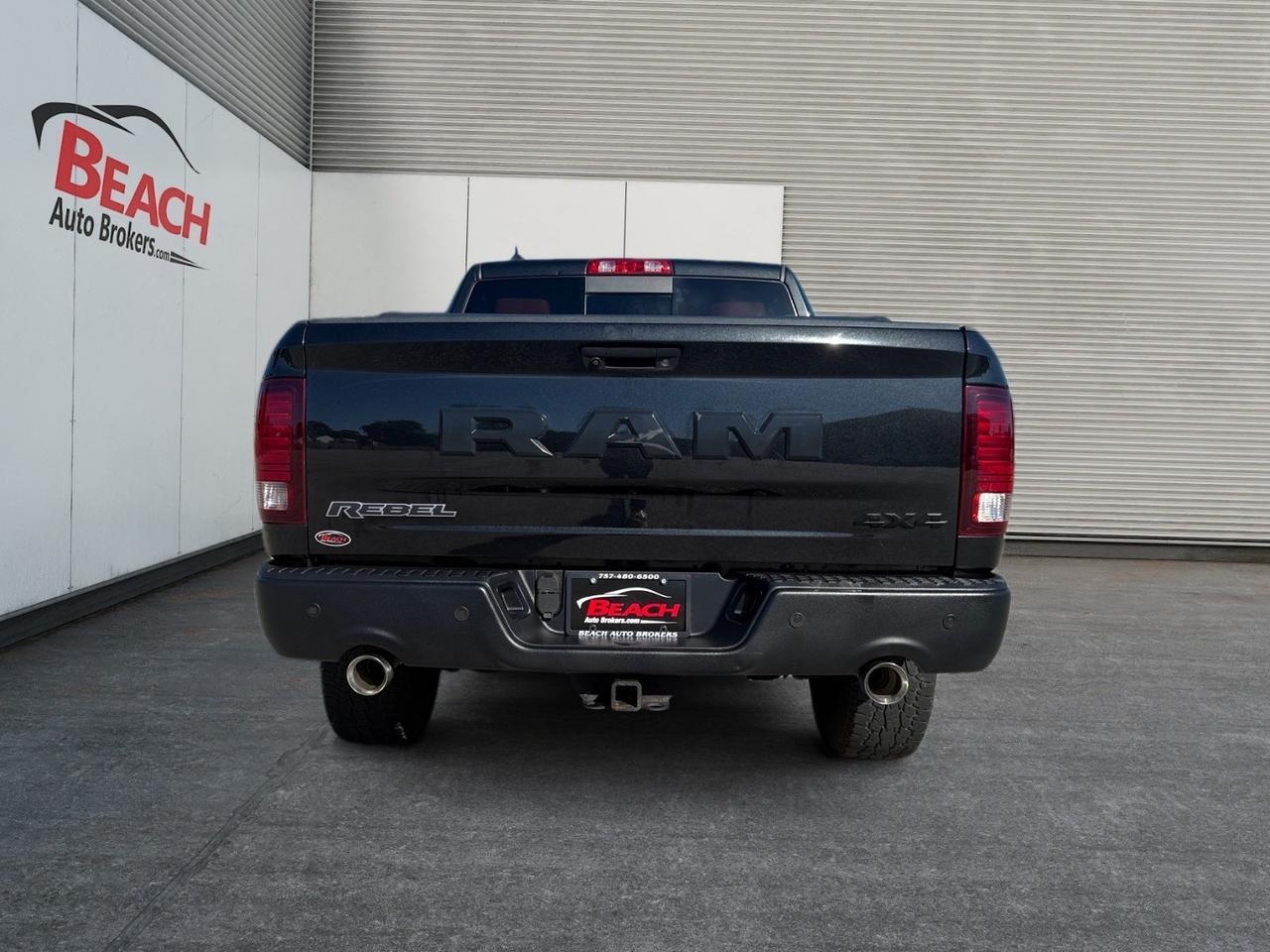 2017 Ram 1500 Rebel, RAM BOXES, TOW PACKAGE, SLIDING REAR WINDOW, BACKUP CAMERA, POWER FOLDING MIRRORS, ALL WEATHER FLOOR MATS, KEYLESS START, ONLY 1 OWNER, TRUCKS THIS CLEAN DONT LAST LONG! Norfolk VA 2017 Ram 1500 Rebel, RAM BOXES, TOW PACKAGE, SLIDING REAR WINDOW, BACKUP CAMERA, POWER FOLDING MIRRORS, ALL WEATHER FLOOR MATS, KEYLESS START, ONLY 1 OWNER, TRUCKS THIS CLEAN DONT LAST LONG! Norfolk VA