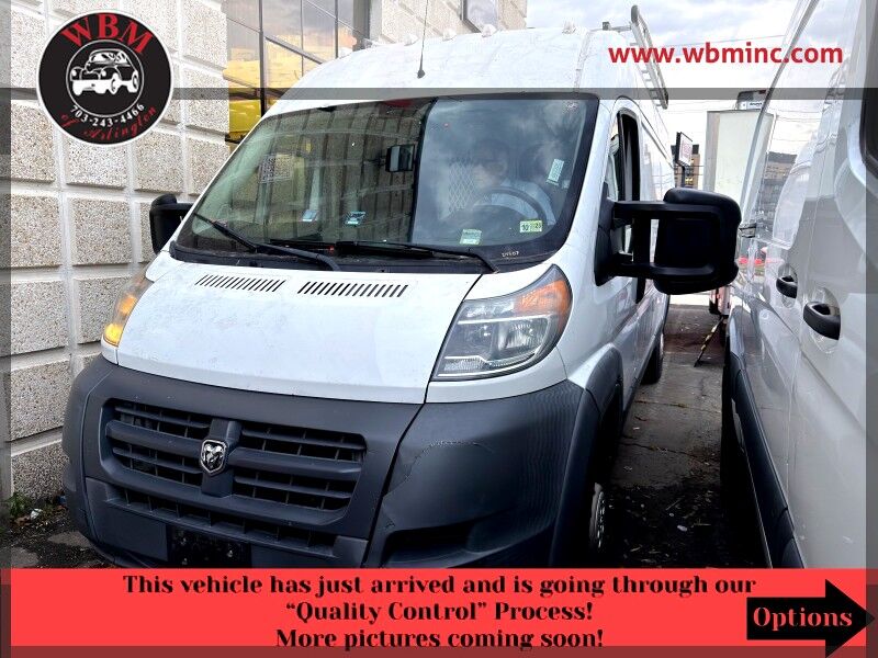 2017 Ram ProMaster 2500 159 High Roof Cargo Van 2017 Ram ProMaster 2500 159 High Roof Cargo Van