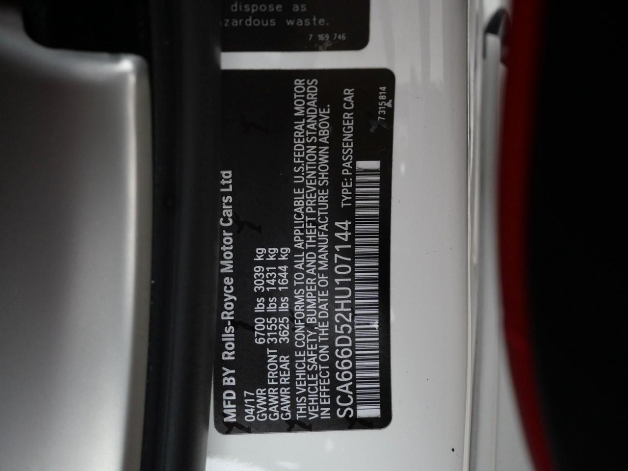 2017 Rolls-Royce Dawn Lawrence KS