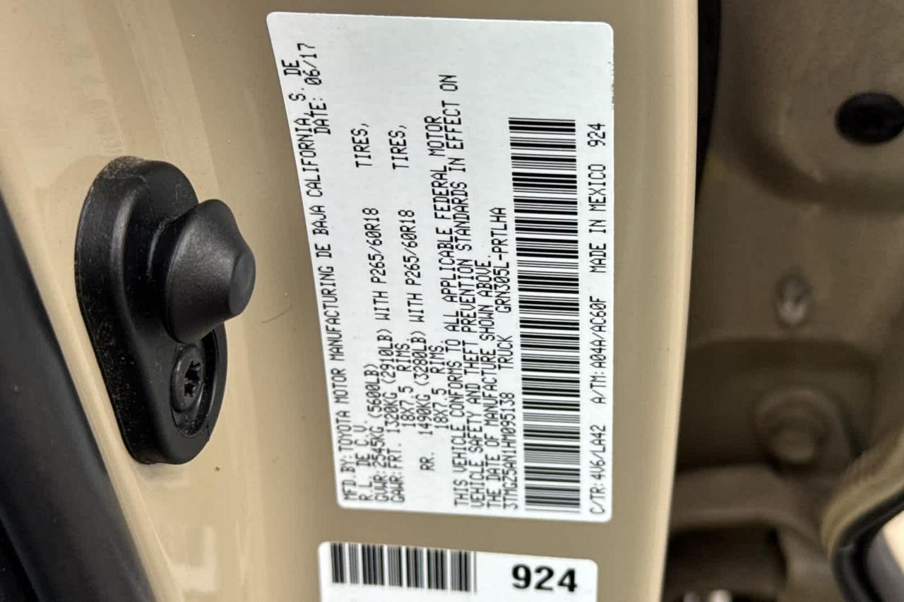 2017 Toyota Tacoma Limited Roseville CA