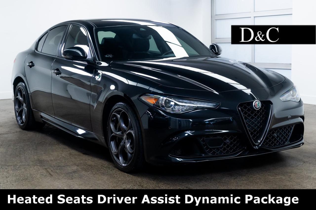 2018 Alfa Romeo Giulia Quadrifoglio Heated Seats Driver Assist Dynamic Package Portland OR 2018 Alfa Romeo Giulia Quadrifoglio Heated Seats Driver Assist Dynamic Package Portland OR
