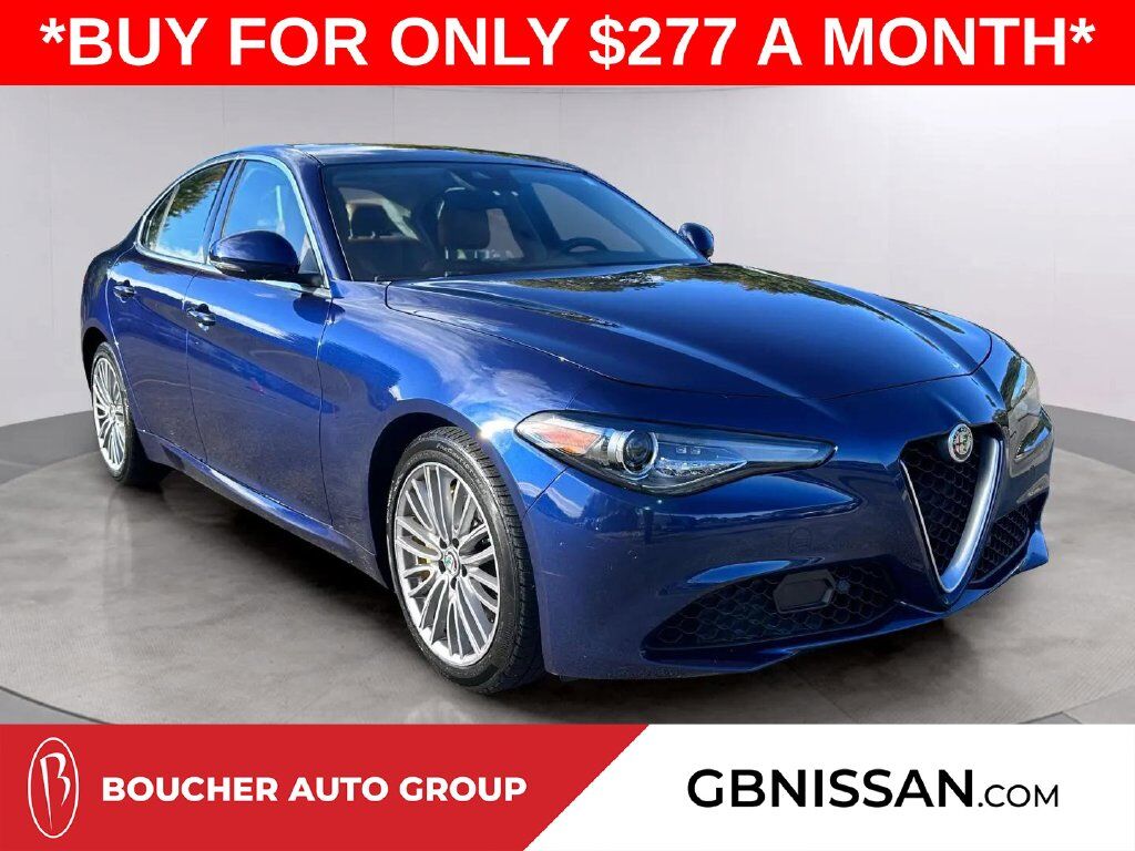 2018 Alfa Romeo Giulia Ti w/Lusso Pkg