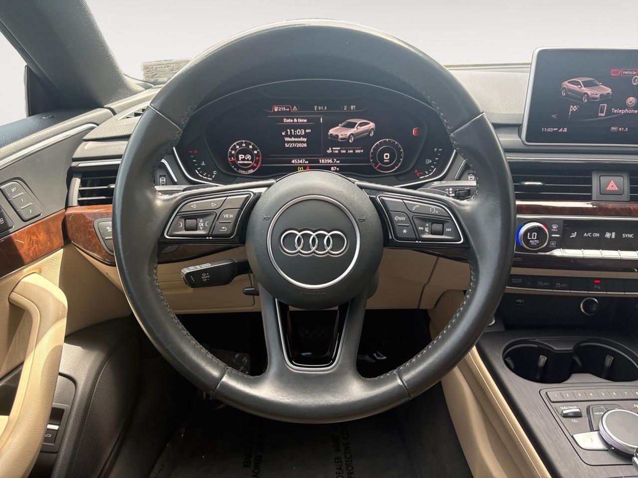 2018 Audi A5 Sportback Premium Plus, PADDLE SHIFTERS, SUNROOF, FRONT & REAR PARKING SENSORS, BACKUP CAMERA, APPLE CARPLAY/ANDROID AUTO CAPABLE, AUTO START/STOP, SELECT DRIVE MODES, ONLY 45K MILES, CLEAN CARFAX, RIDE IN LUXURY! Virginia Beach VA 2018 Audi A5 Sportback Premium Plus, PADDLE SHIFTERS, SUNROOF, FRONT & REAR PARKING SENSORS, BACKUP CAMERA, APPLE CARPLAY/ANDROID AUTO CAPABLE, AUTO START/STOP, SELECT DRIVE MODES, ONLY 45K MILES, CLEAN CARFAX, RIDE IN LUXURY! Virginia Beach VA