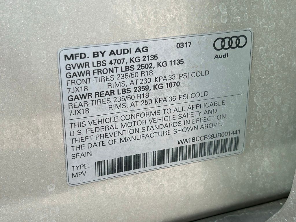 2018 Audi Q3 2.0T Premium Lakeland FL