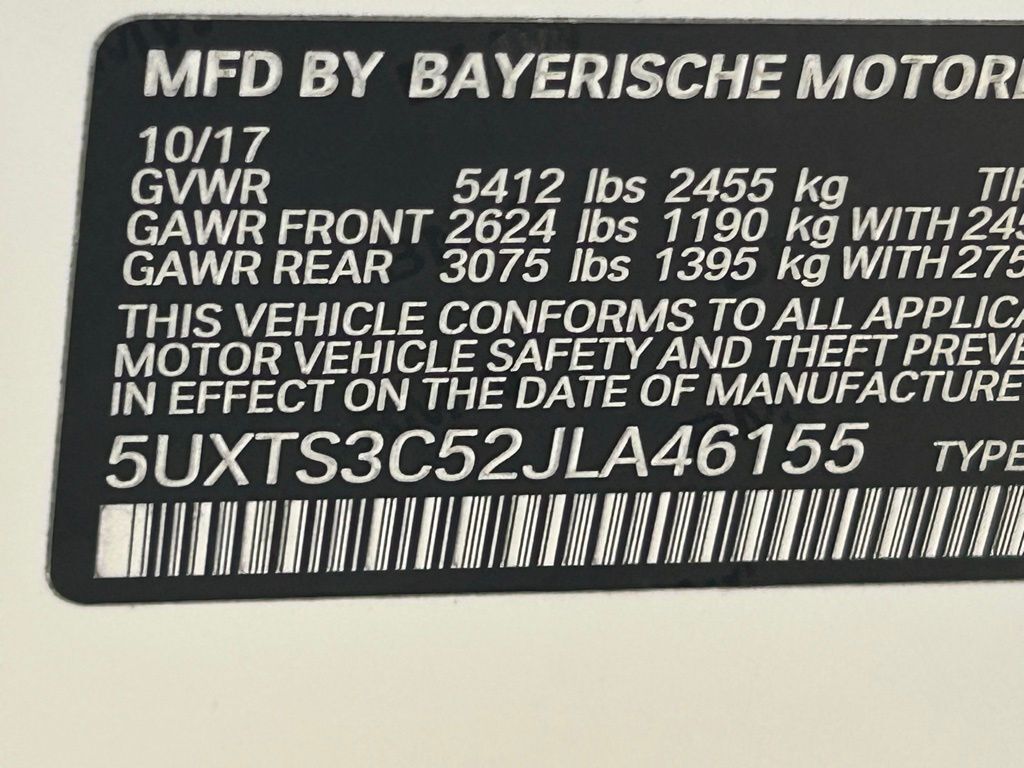 2018 BMW X3 M40i Tampa FL